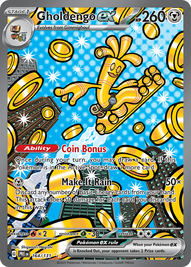 Gholdengo ex — Prismatic Evolutions #164