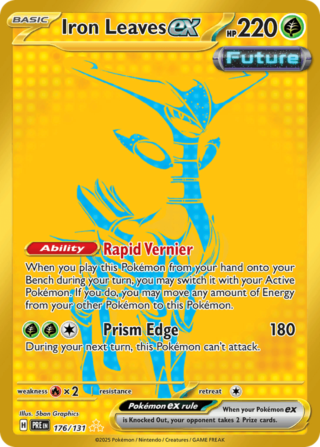 Iron Leaves ex — Prismatic Evolutions #176