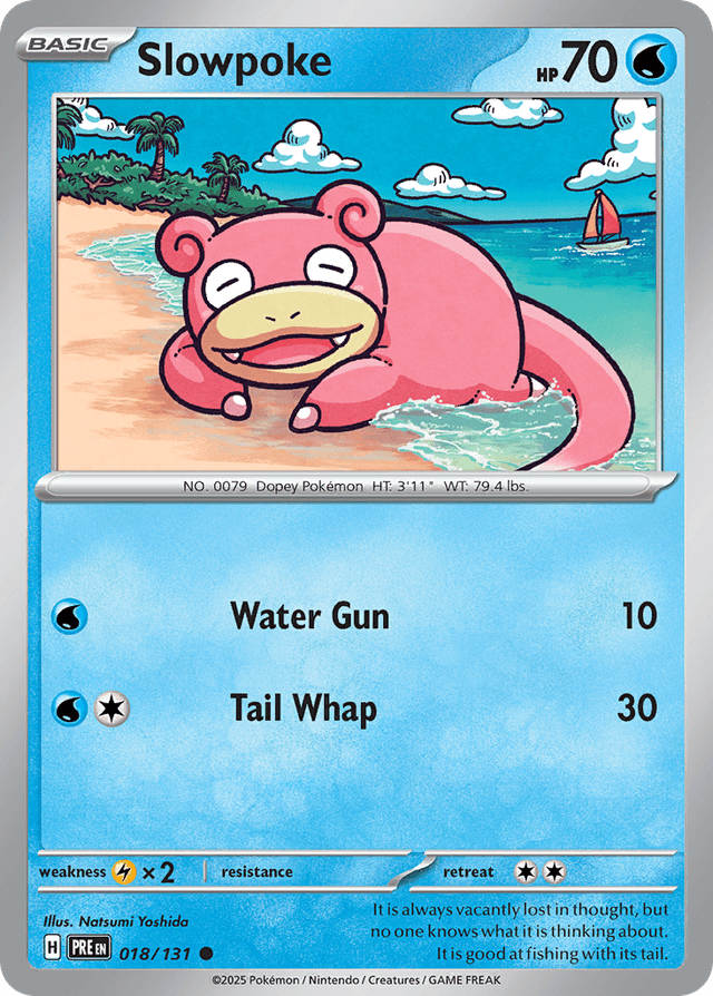 Slowpoke — Prismatic Evolutions #18