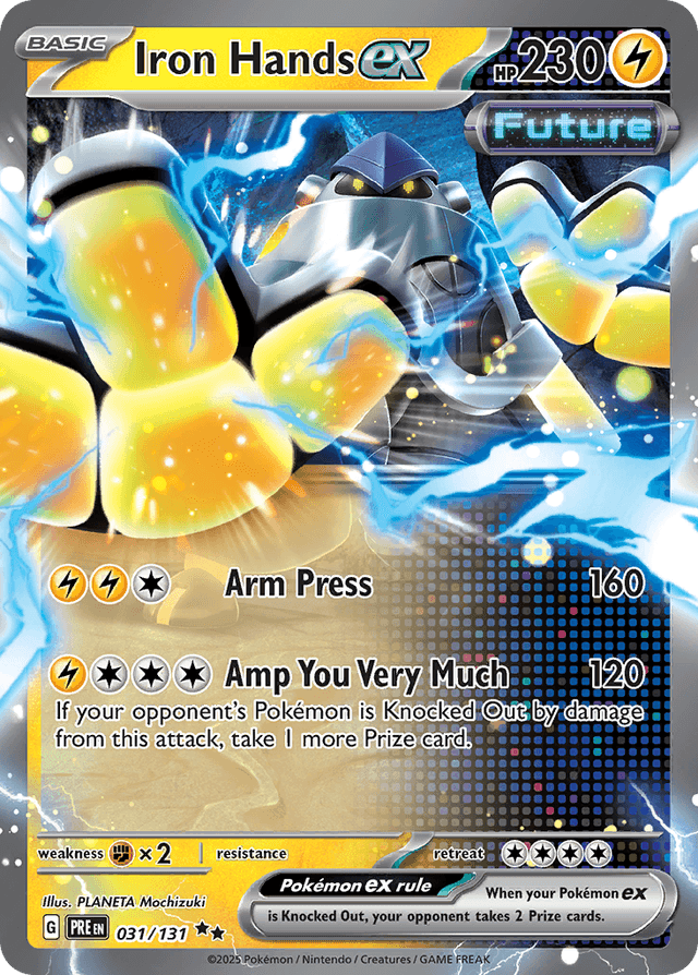 Iron Hands ex — Prismatic Evolutions #31
