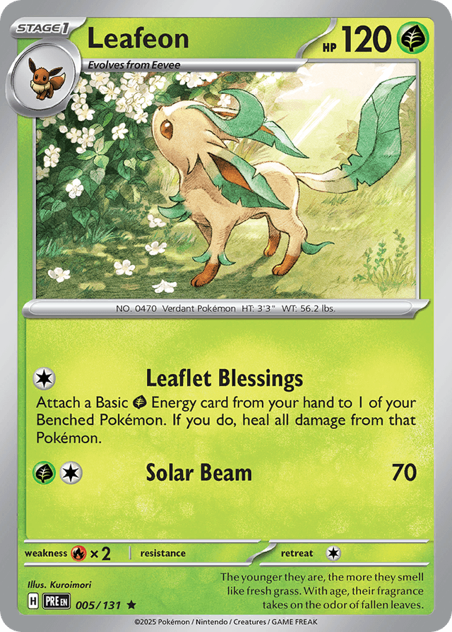 Leafeon — Prismatic Evolutions #5