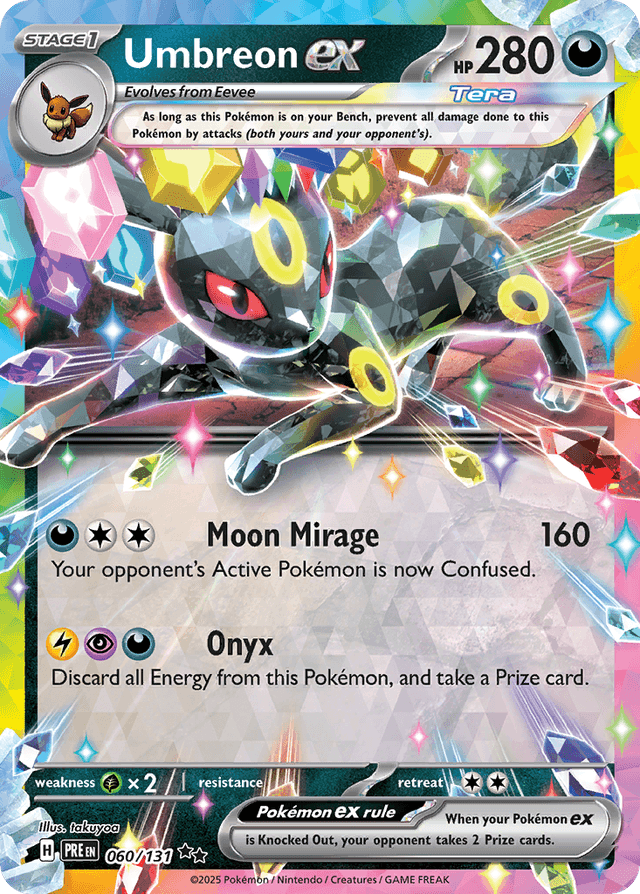 Umbreon ex — Prismatic Evolutions #60