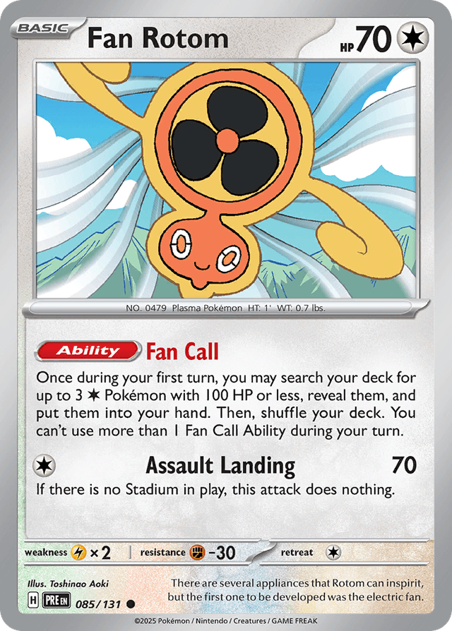 Fan Rotom — Prismatic Evolutions #85