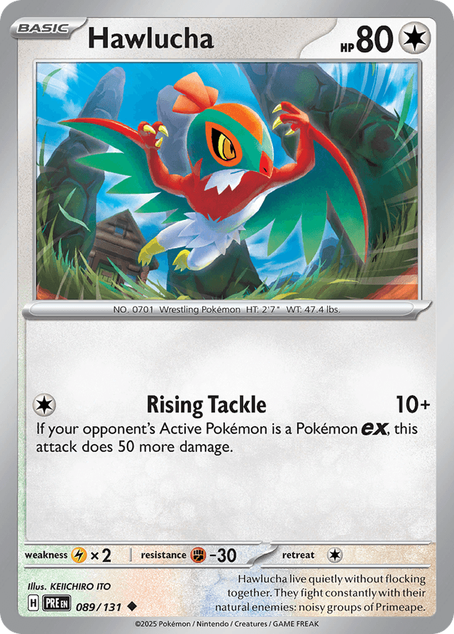 Hawlucha — Prismatic Evolutions #89