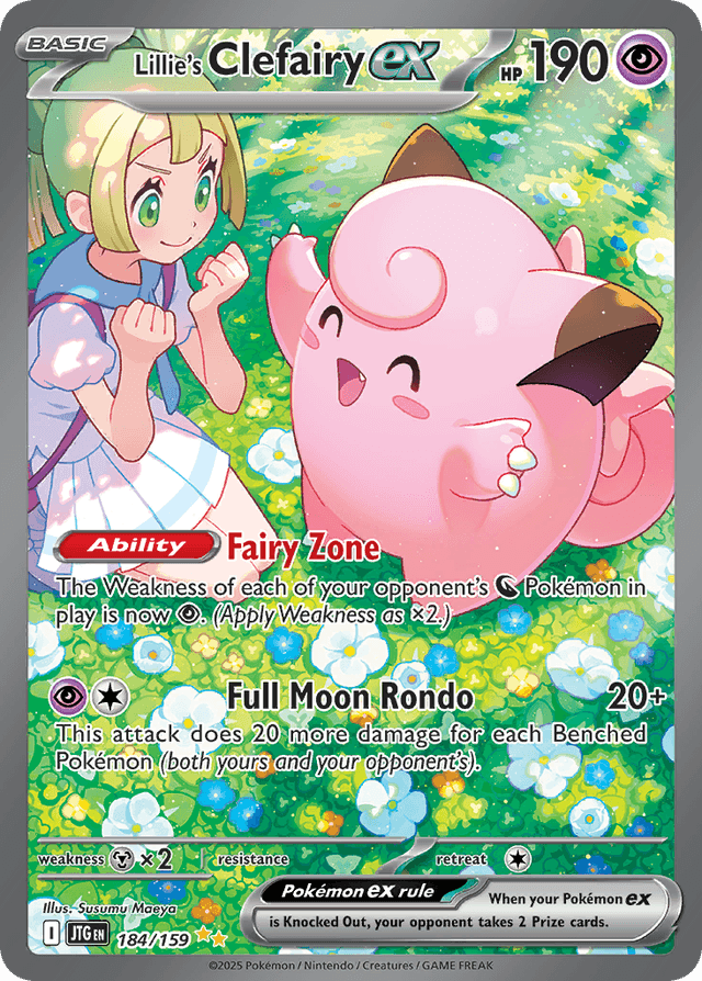 Lillie's Clefairy ex — Journey Together #184