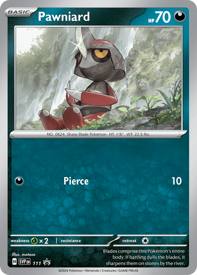 Pawniard — Scarlet & Violet Black Star Promos #111