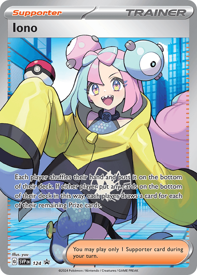Iono — Scarlet & Violet Black Star Promos #124