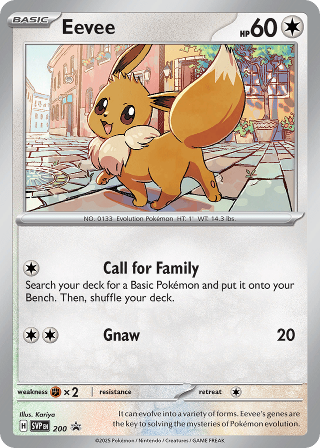 Eevee — Scarlet & Violet Black Star Promos #200