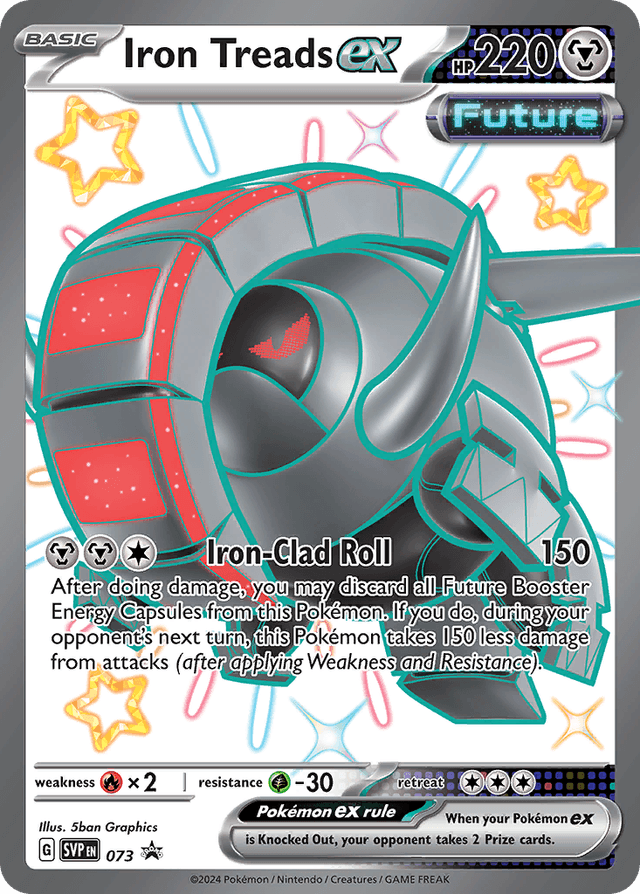 Iron Treads ex — Scarlet & Violet Black Star Promos #73