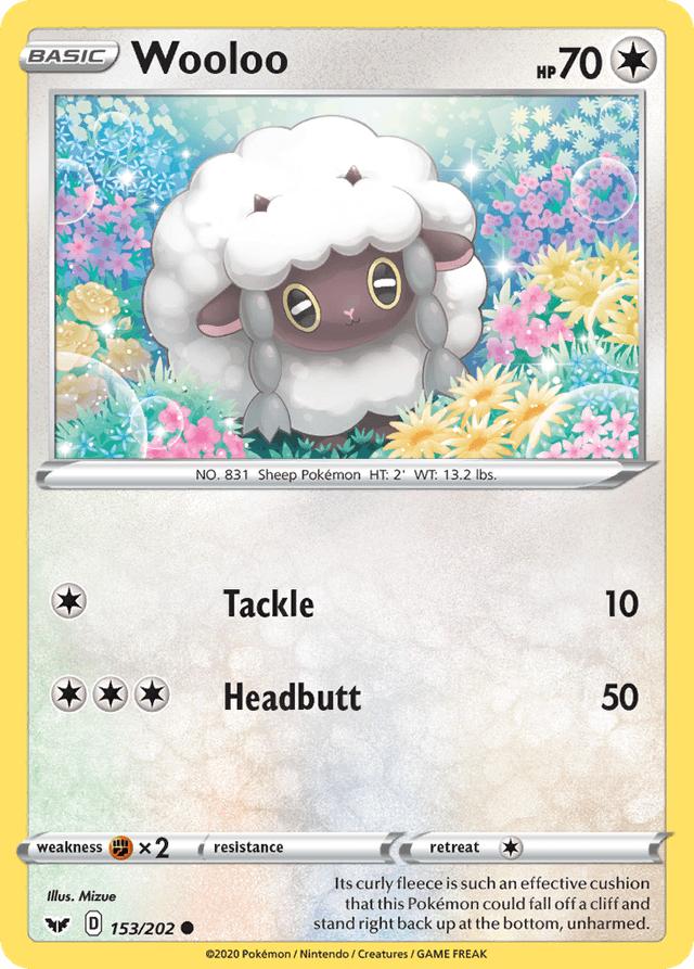 Wooloo — Sword & Shield #153