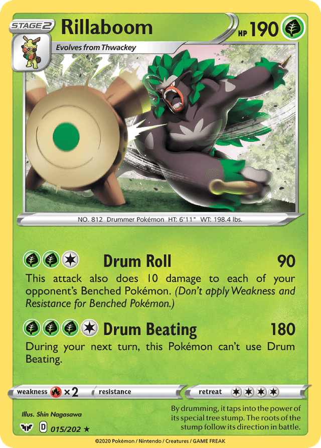Rillaboom — Sword & Shield #15