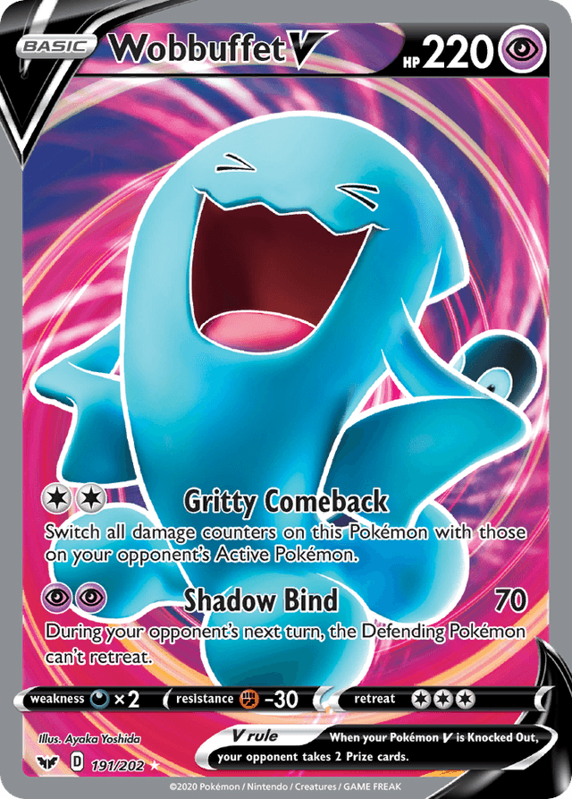 Wobbuffet V — Sword & Shield #191