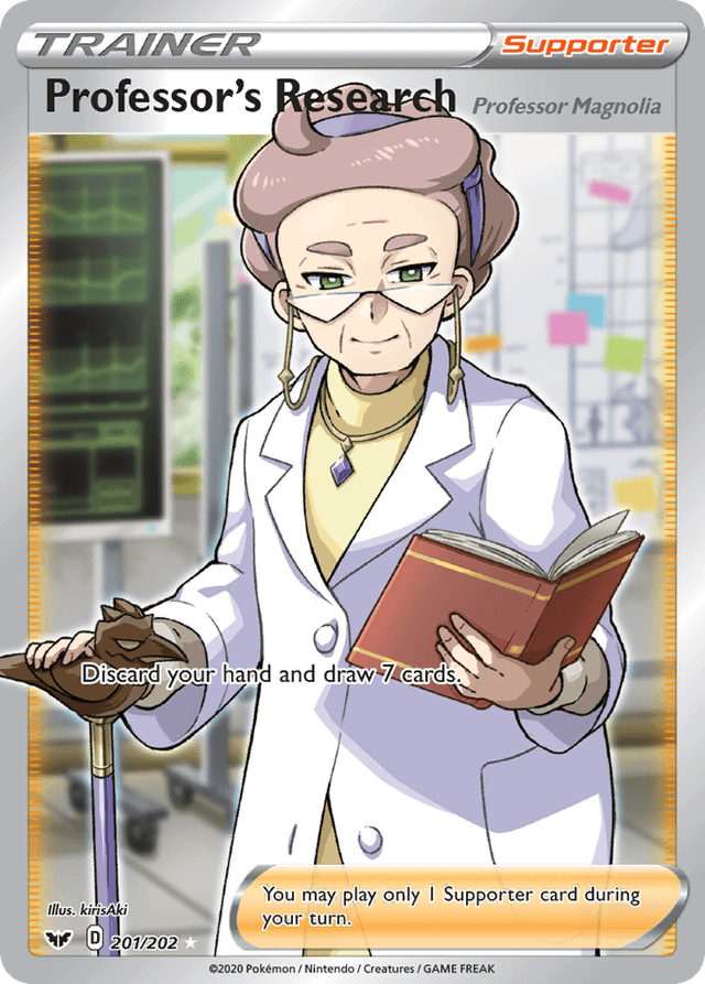Professor's Research (Professor Magnolia) — Sword & Shield #201