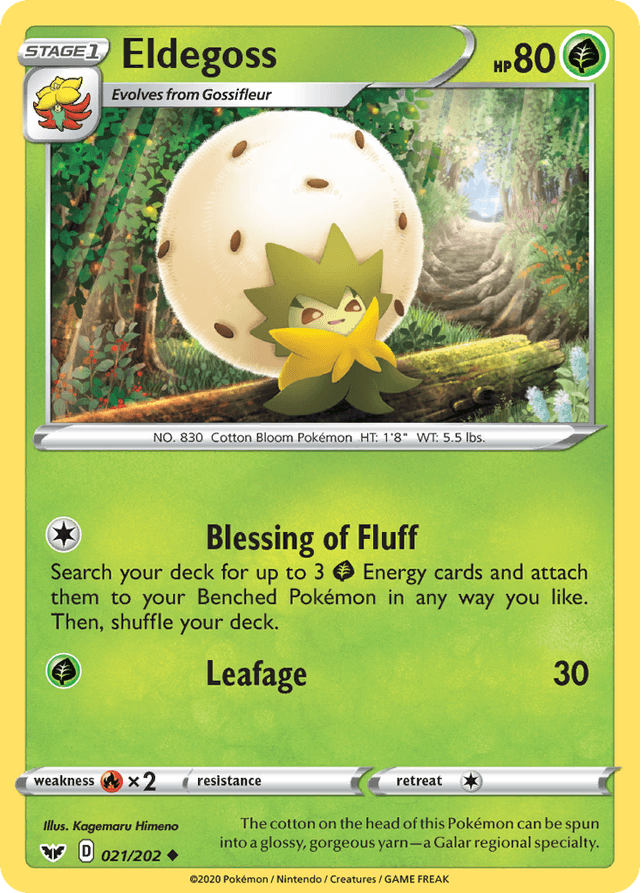 Eldegoss — Sword & Shield #21