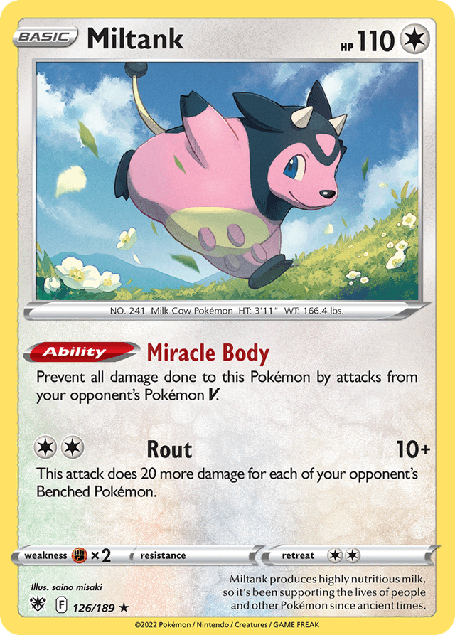 Miltank — Astral Radiance #126