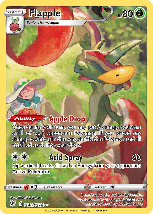 Flapple — Astral Radiance Trainer Gallery #TG02