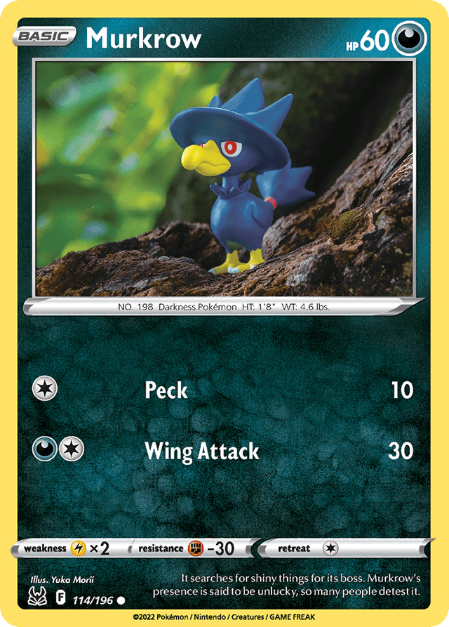 Murkrow — Lost Origin #114
