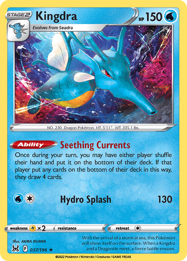 Kingdra — Lost Origin #37
