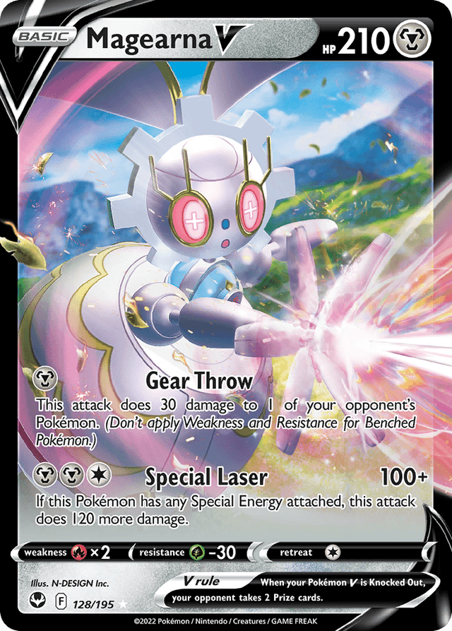 Magearna V — Silver Tempest #128
