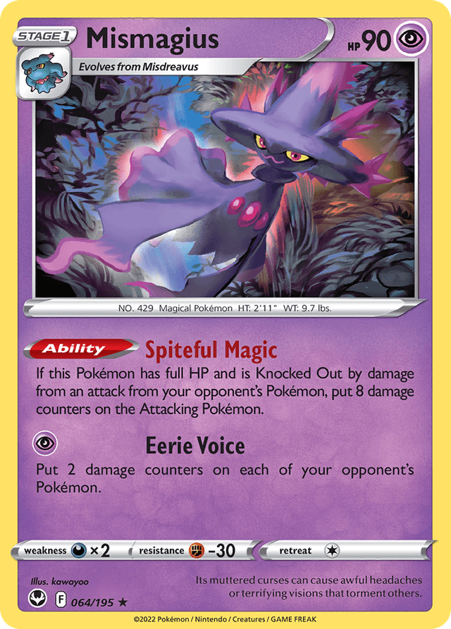 Mismagius — Silver Tempest #64