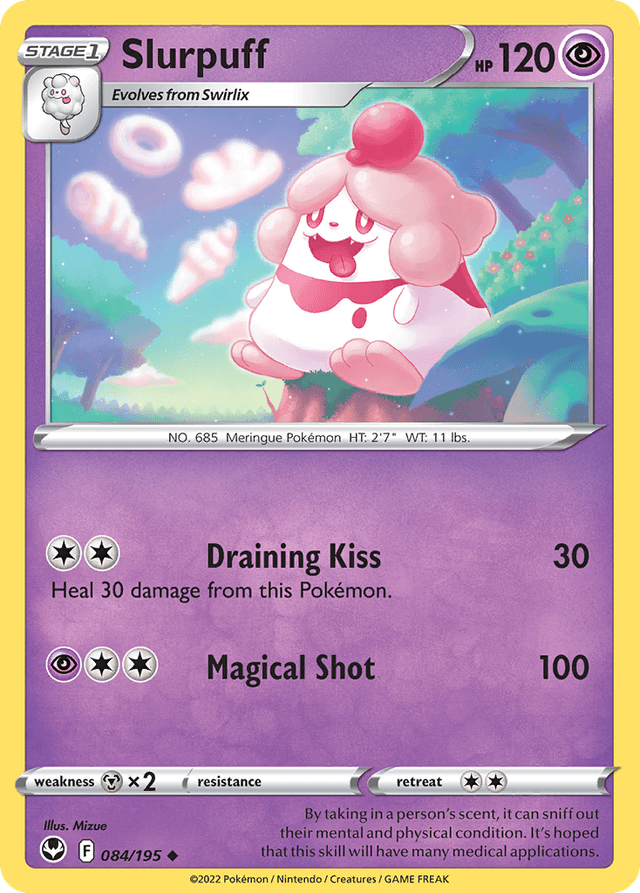Slurpuff — Silver Tempest #84