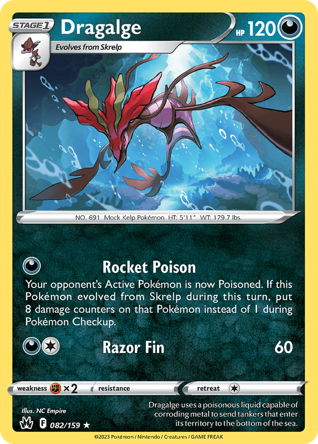 Dragalge — Crown Zenith #82