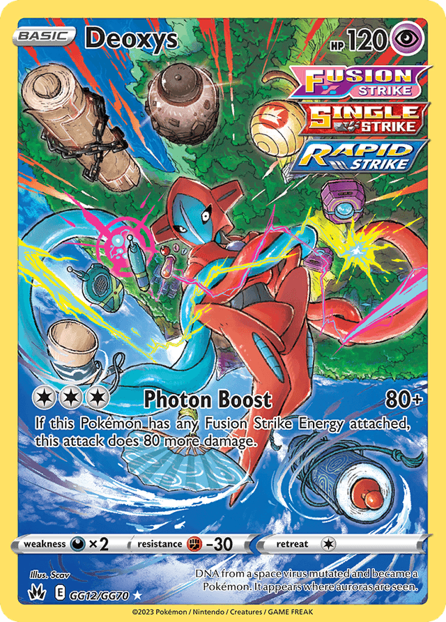 Deoxys — Crown Zenith Galarian Gallery #GG12