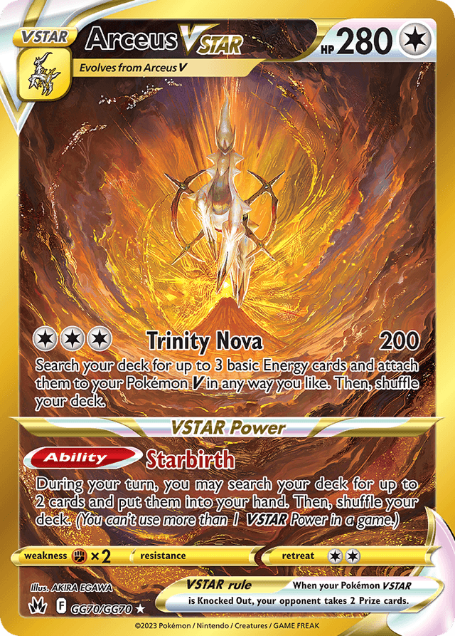 Arceus VSTAR — Crown Zenith Galarian Gallery #GG70