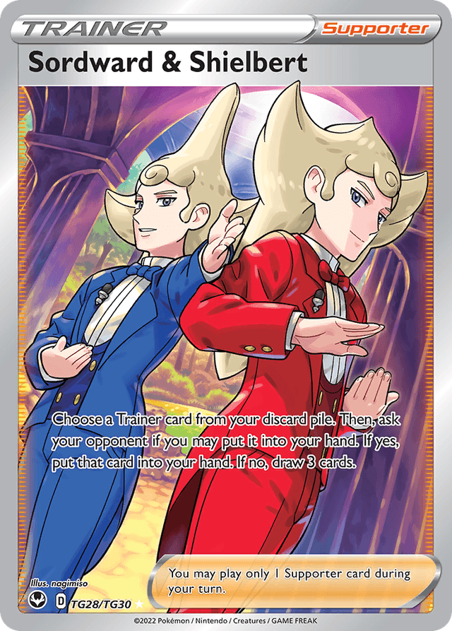 Sordward & Shielbert — Silver Tempest Trainer Gallery #TG28