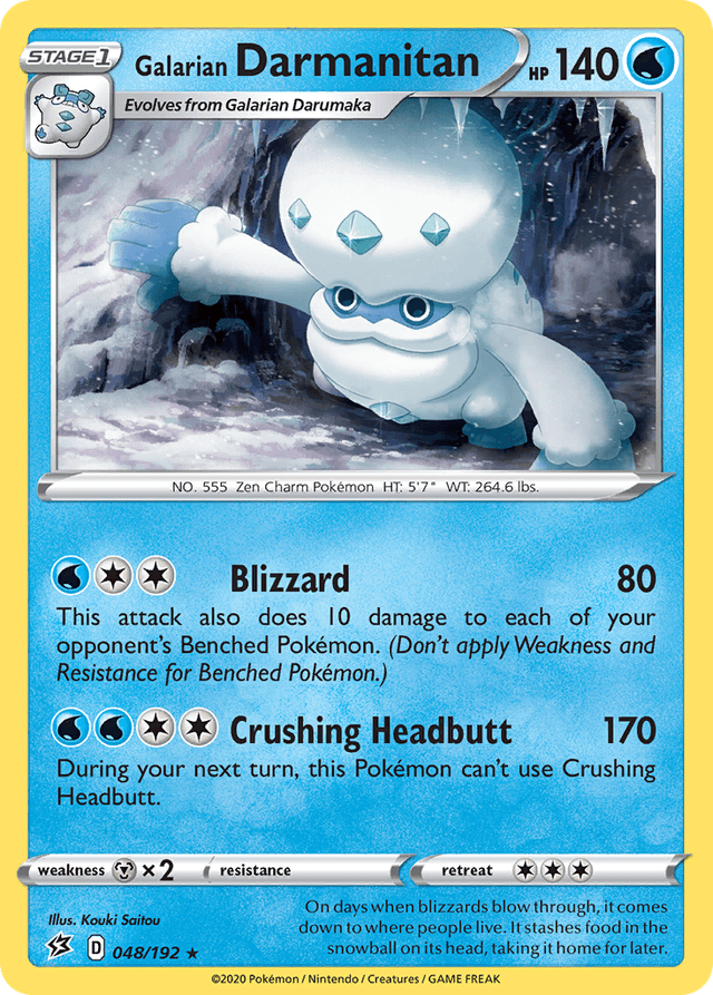 Galarian Darmanitan — Rebel Clash #48
