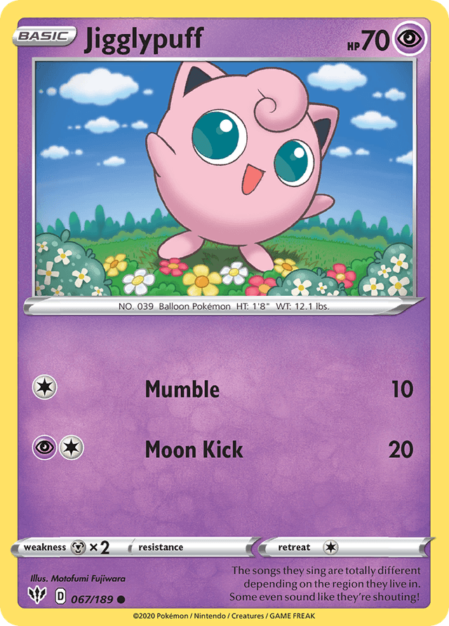 Jigglypuff — Darkness Ablaze #67