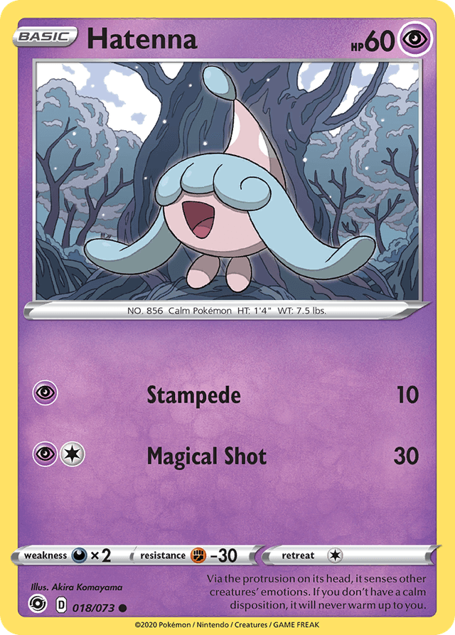 Hatenna — Champion's Path #18