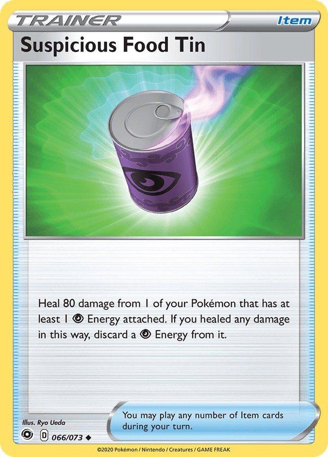 Suspicious Food Tin — Champion's Path #66
