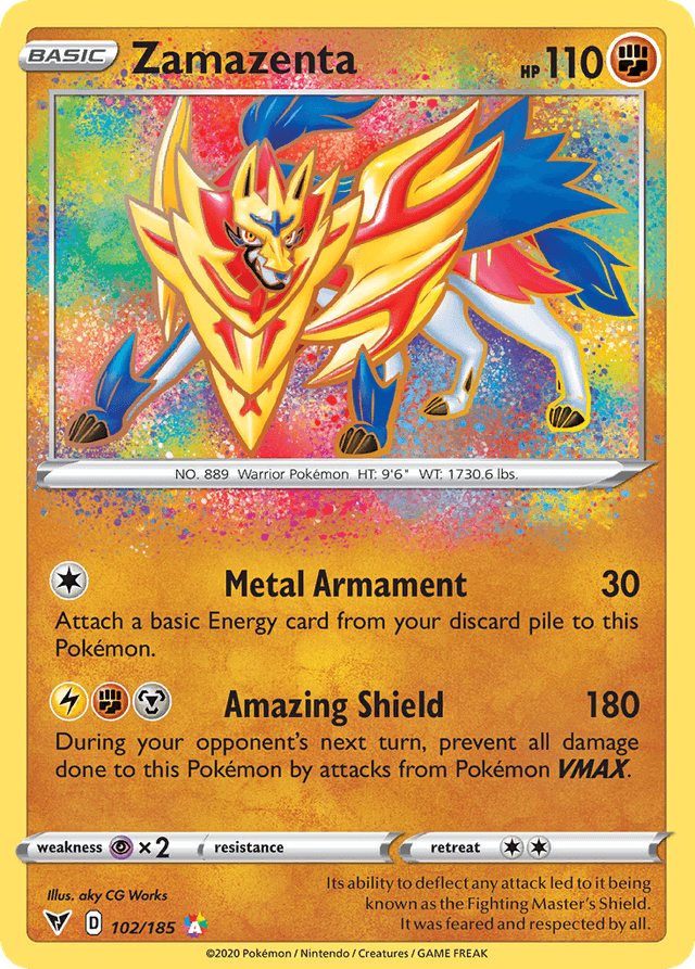 Zamazenta — Vivid Voltage #102