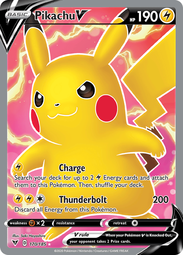 Pikachu V — Vivid Voltage #170