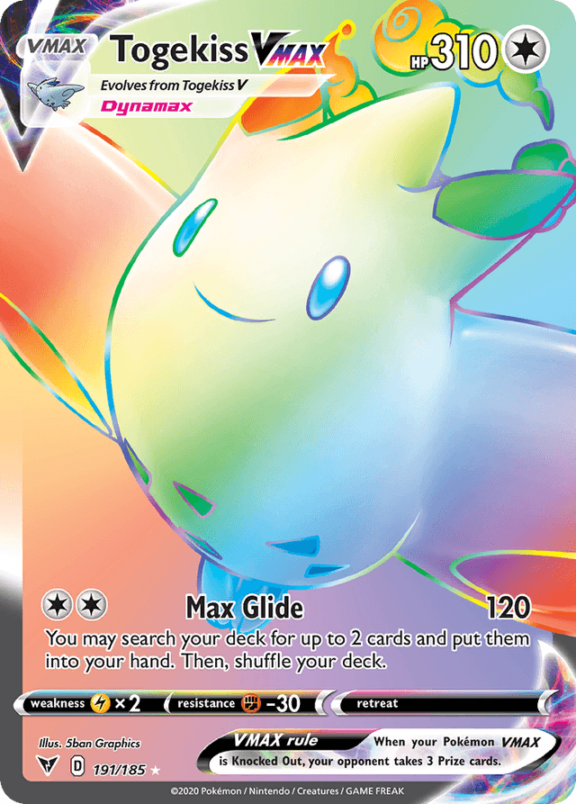 Togekiss VMAX — Vivid Voltage #191