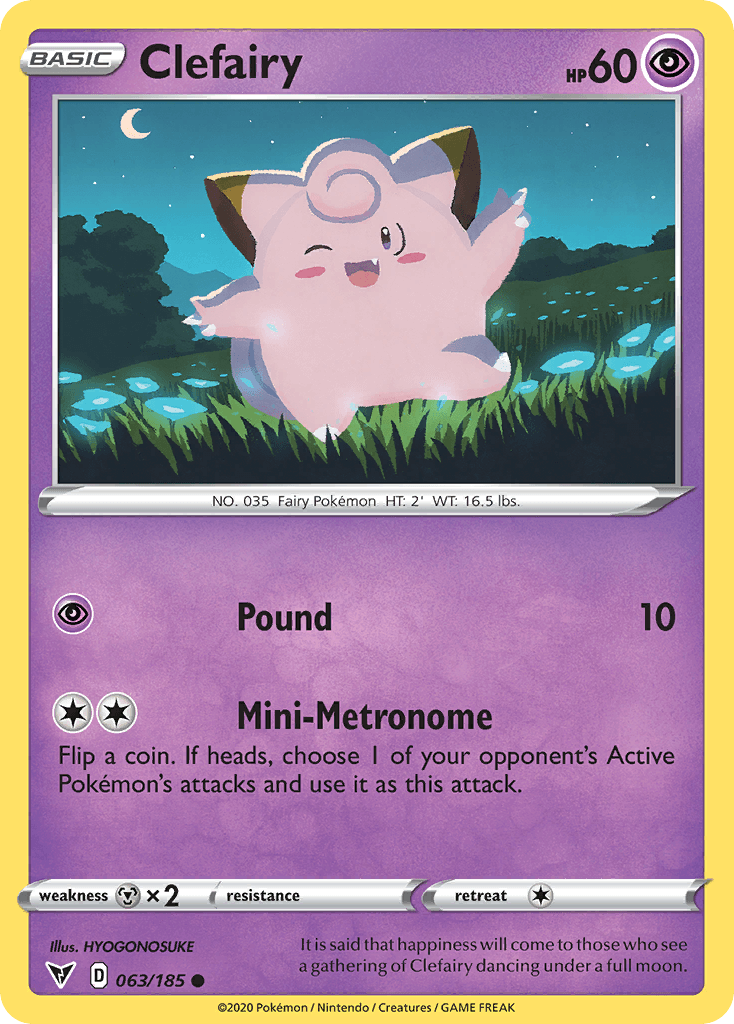 Clefairy — Vivid Voltage #63
