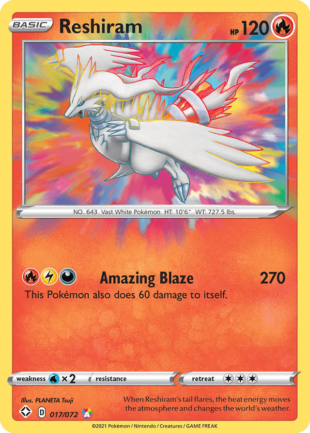 Reshiram — Shining Fates #17