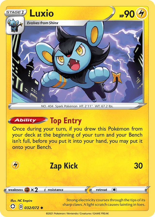 Luxio — Shining Fates #32