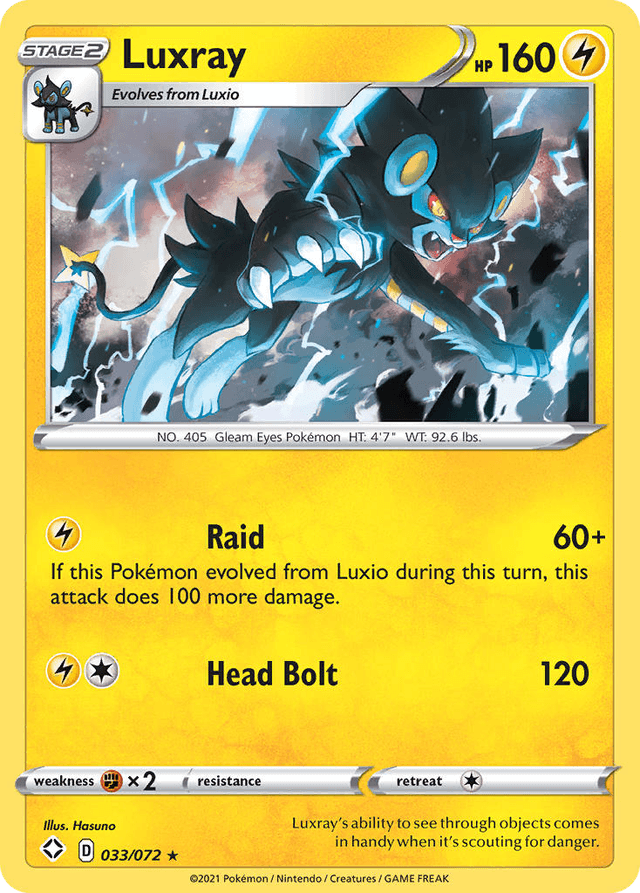 Luxray — Shining Fates #33