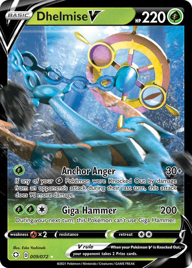 Dhelmise V — Shining Fates #9