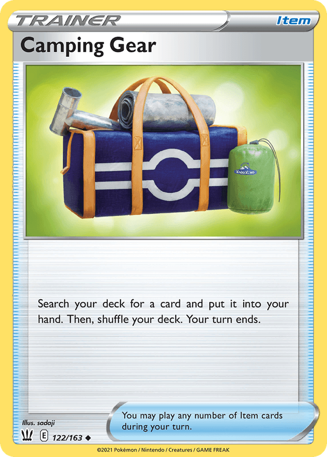 Camping Gear — Battle Styles #122