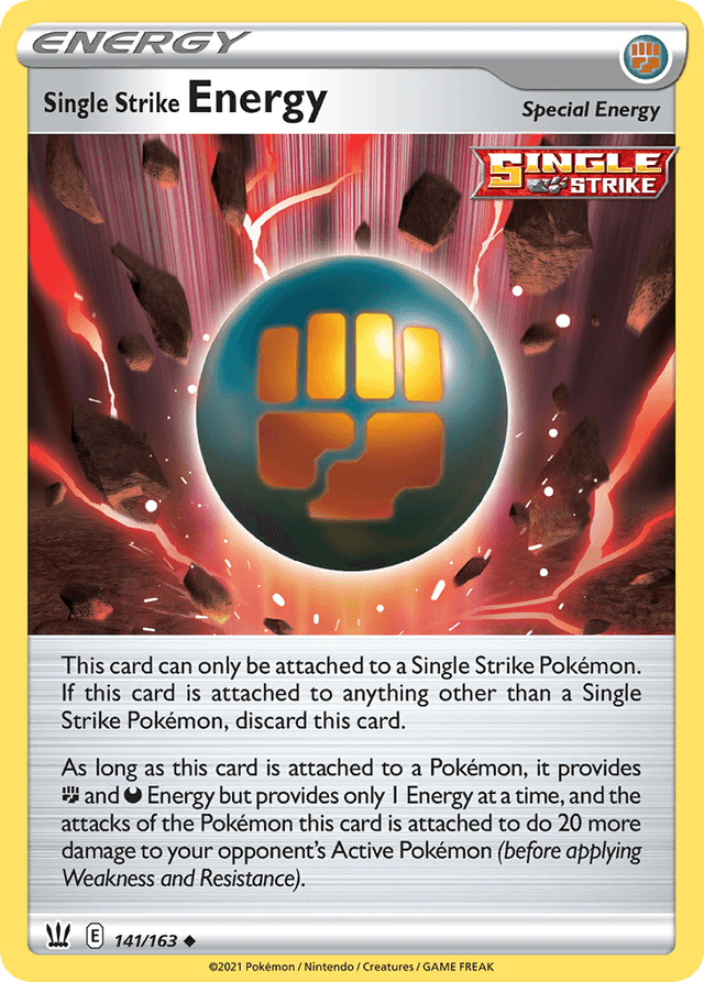 Single Strike Energy — Battle Styles #141