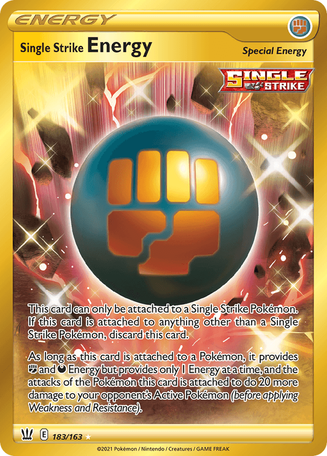 Single Strike Energy — Battle Styles #183
