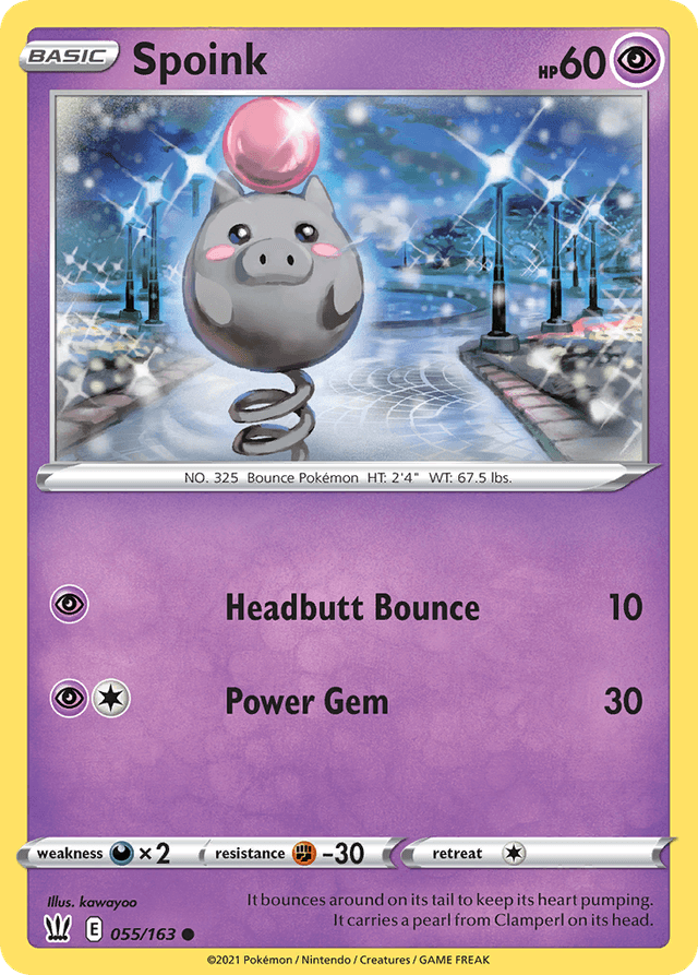 Spoink — Battle Styles #55