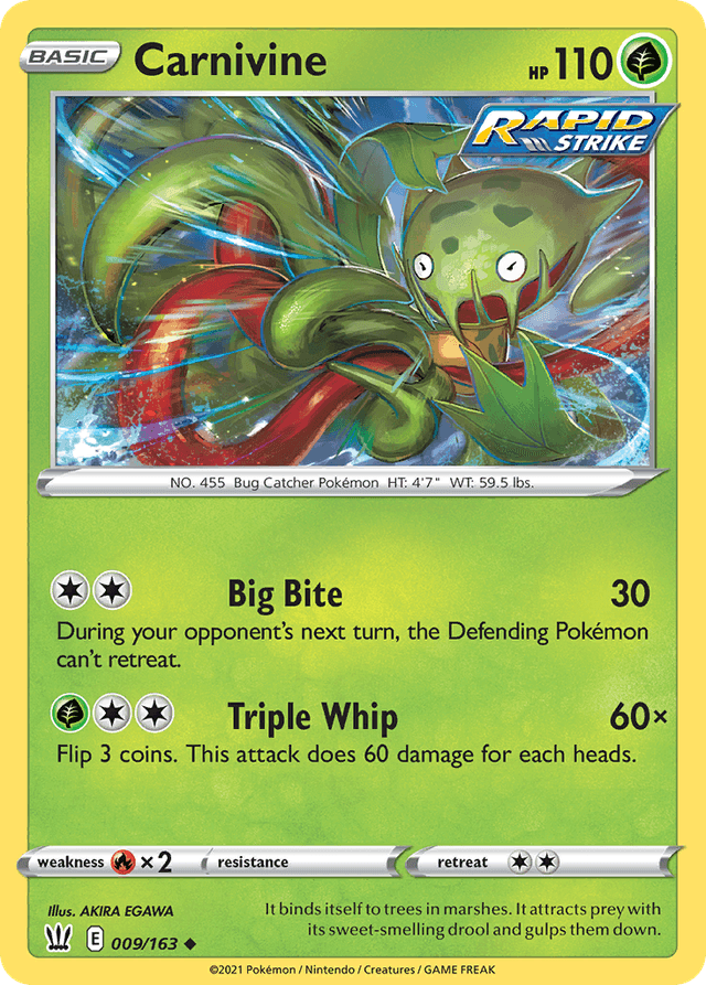 Carnivine — Battle Styles #9