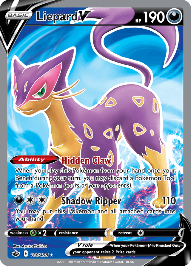 Liepard V — Chilling Reign #180