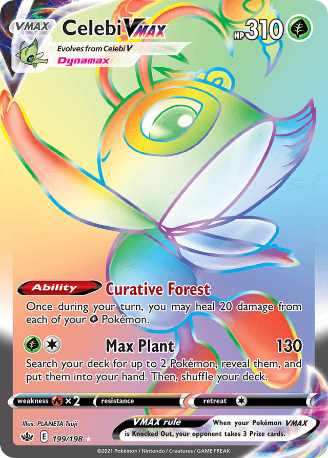 Celebi VMAX — Chilling Reign #199