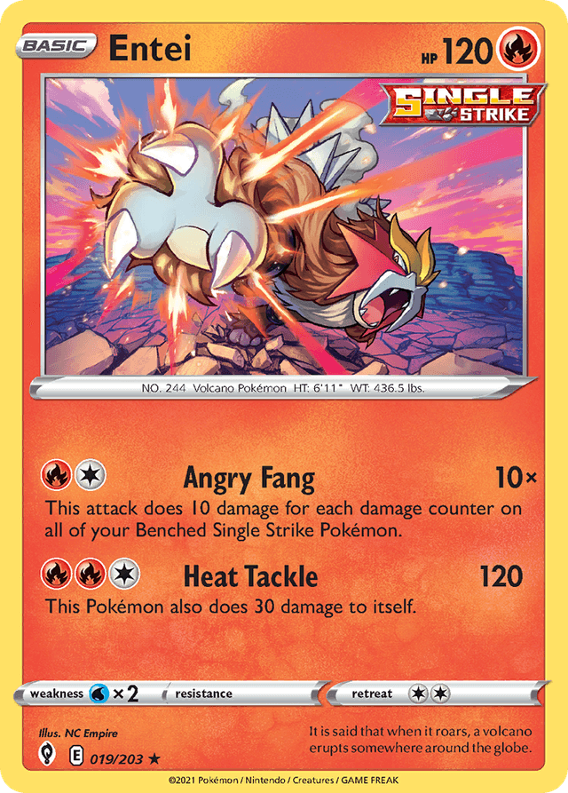 Entei — Evolving Skies #19
