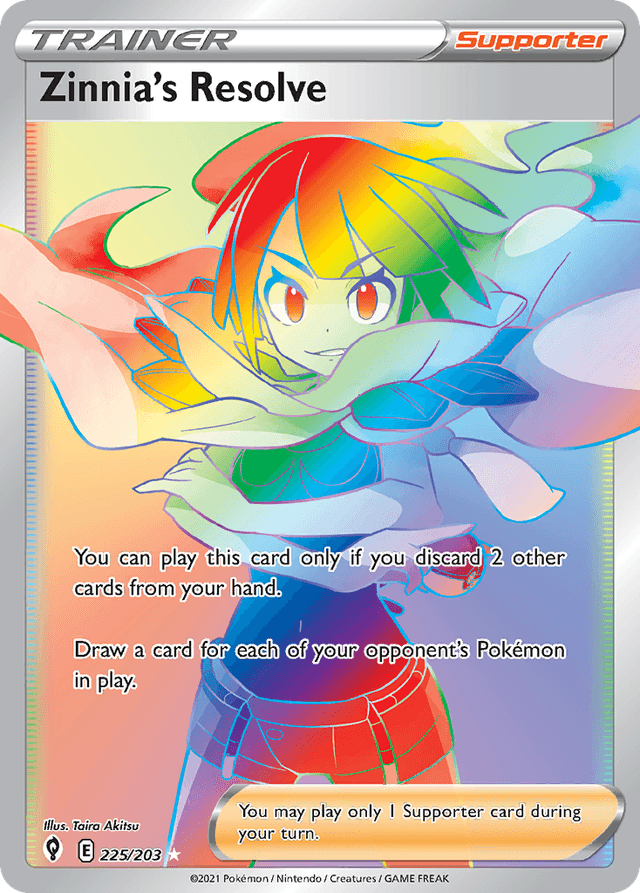 Zinnia's Resolve — Evolving Skies #225